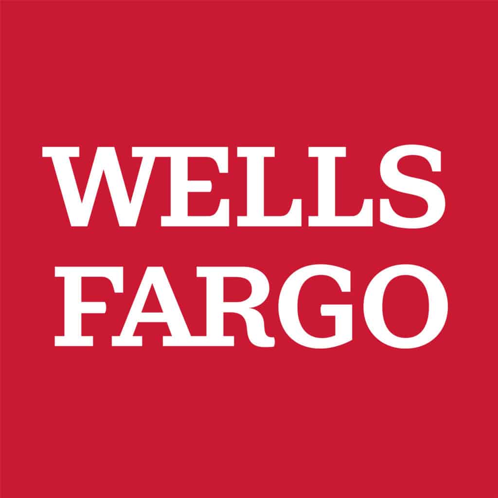 Wells Fargo logo in Endicott, NY